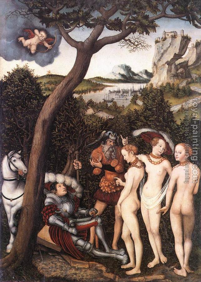 Lucas Il Vecchio Cranach : The Judgment of Paris II
